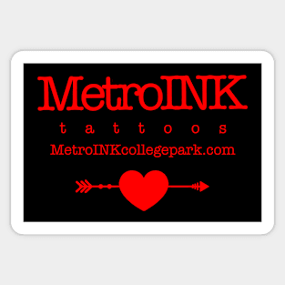 MetroINK logo Sticker